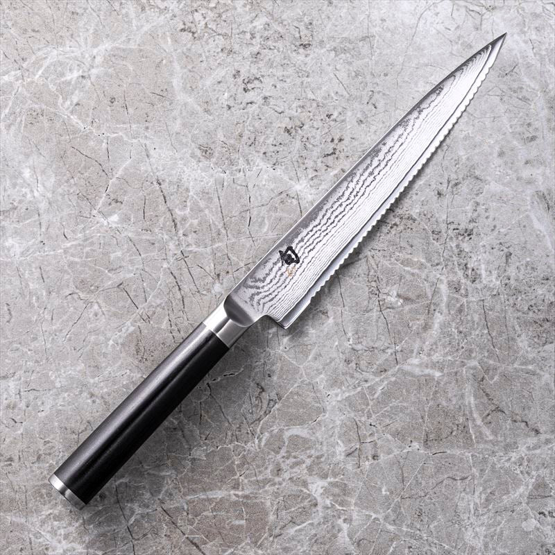 Kai Shun Classic Serrated Utility Knife 6" (DM0722)