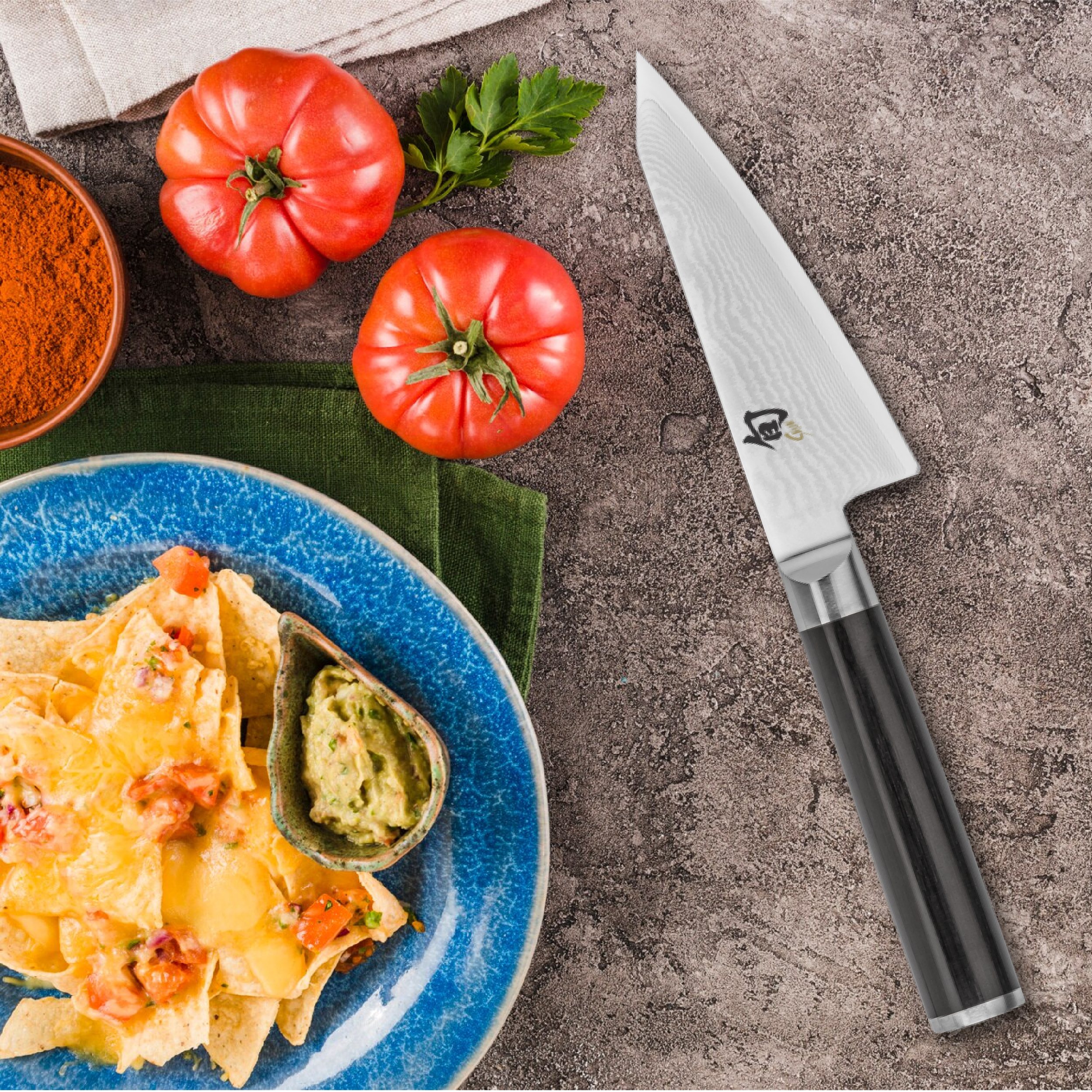 KAI Shun Classic Honesuki Boning Knife Multi-Purpose 4.5" (DM0749)