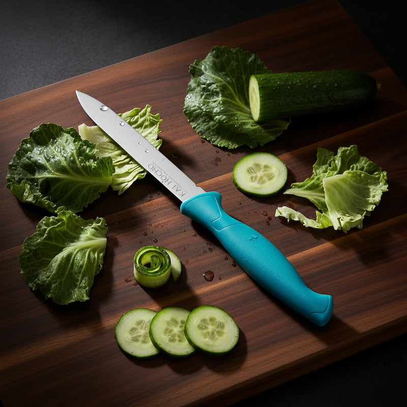 Kai Kitchen Knife Blue