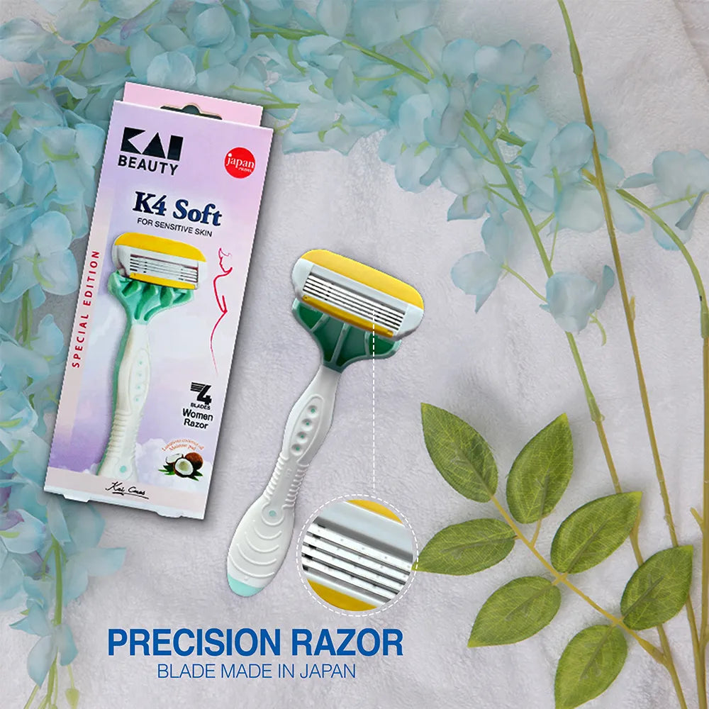 Kai K4 Body Razor for Women (Pack of 2)