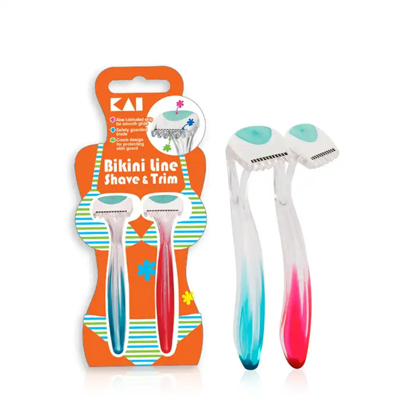 Kai Bikini Line Razor For Women 2Pc
