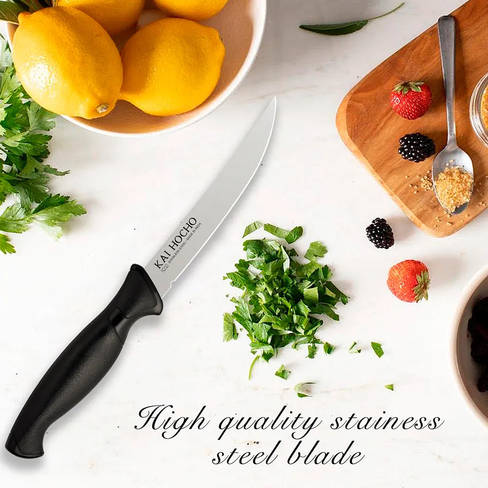 Kai Hocho Premium Santoku Knife with Slicing Knife