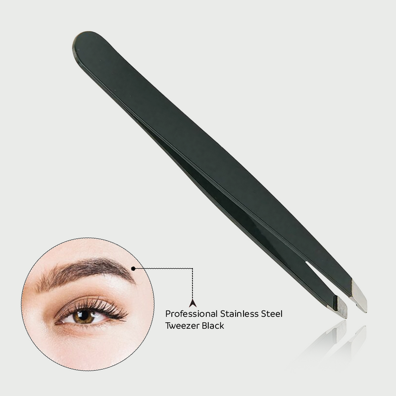 KAI Professional Stainless Steel Tweezer Black