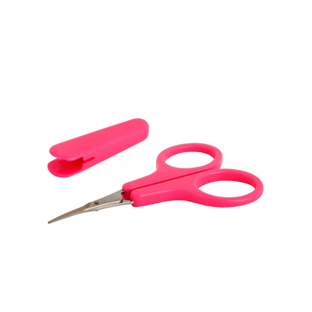 Kai Thin Blade Eyebrow Scissor (Pink)