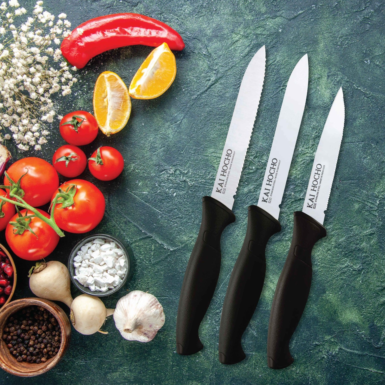 KAI Hocho Knives (3 Pieces Set)