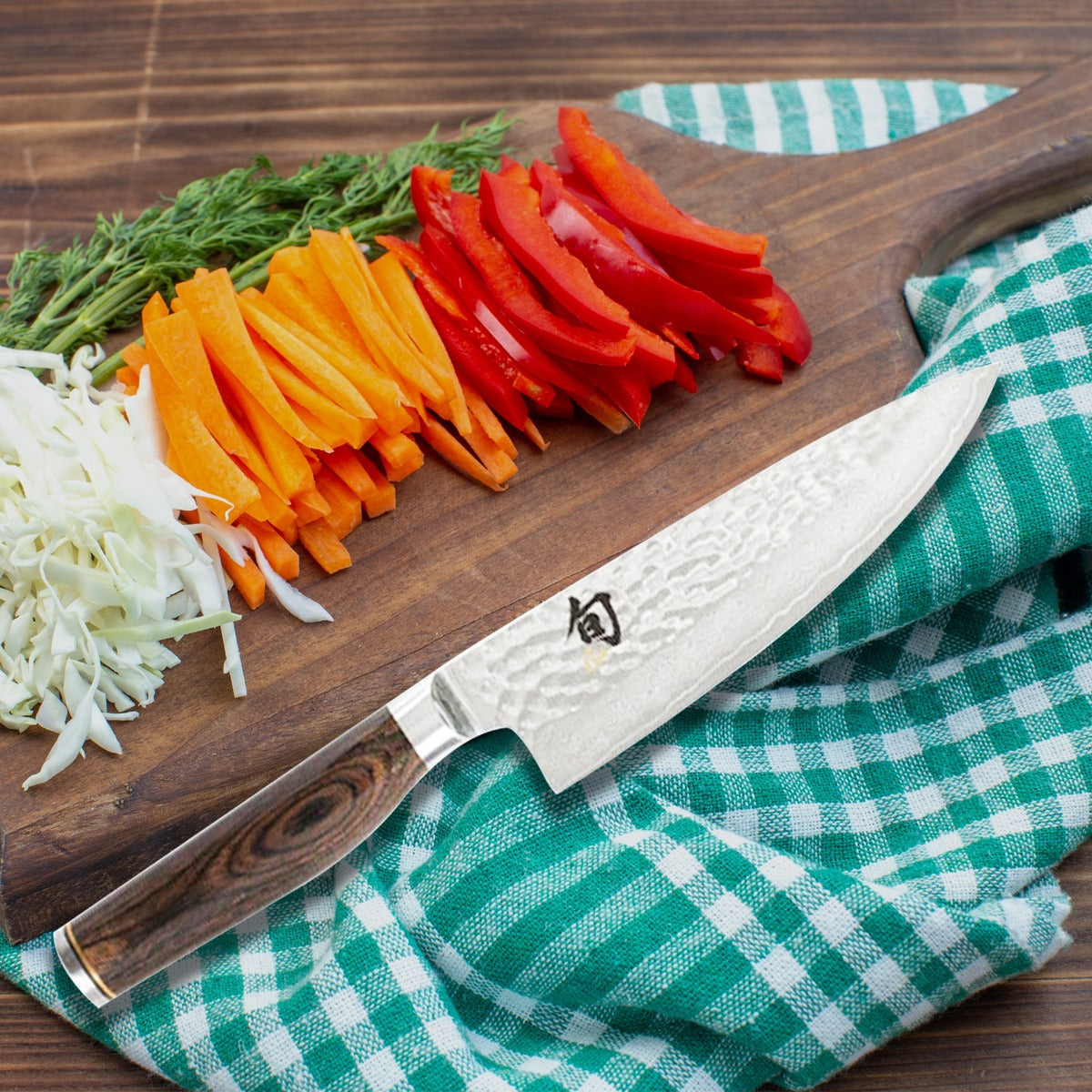 Kai Shun Premier Chef Knife 6" with PakkaWood Handle (TDM0723)