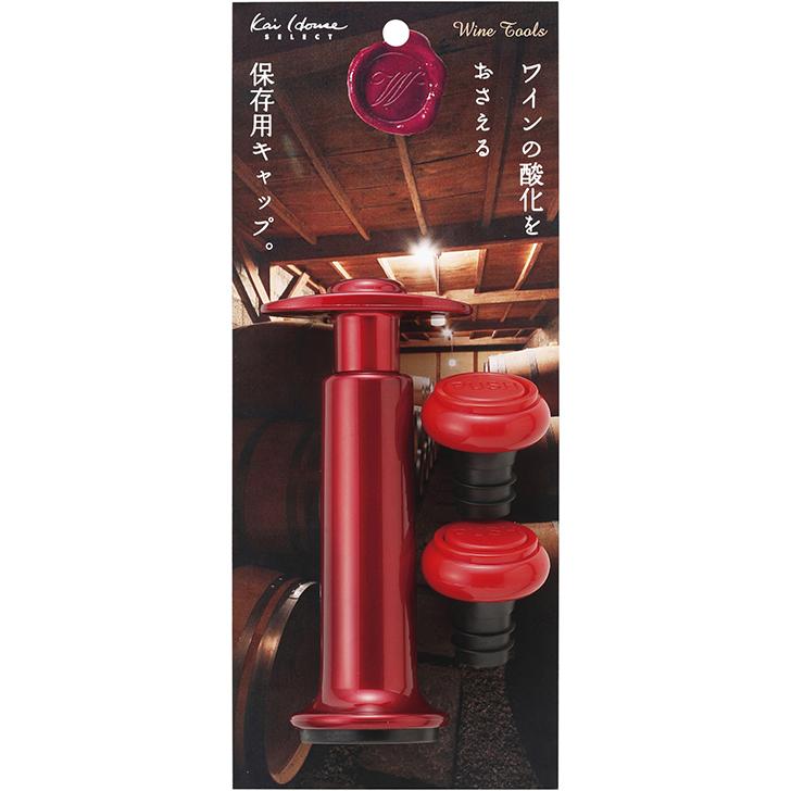 Kai KHS Wine Vacuum Pump Stopper Vacuum Anti-Oxidation (000DH7259)