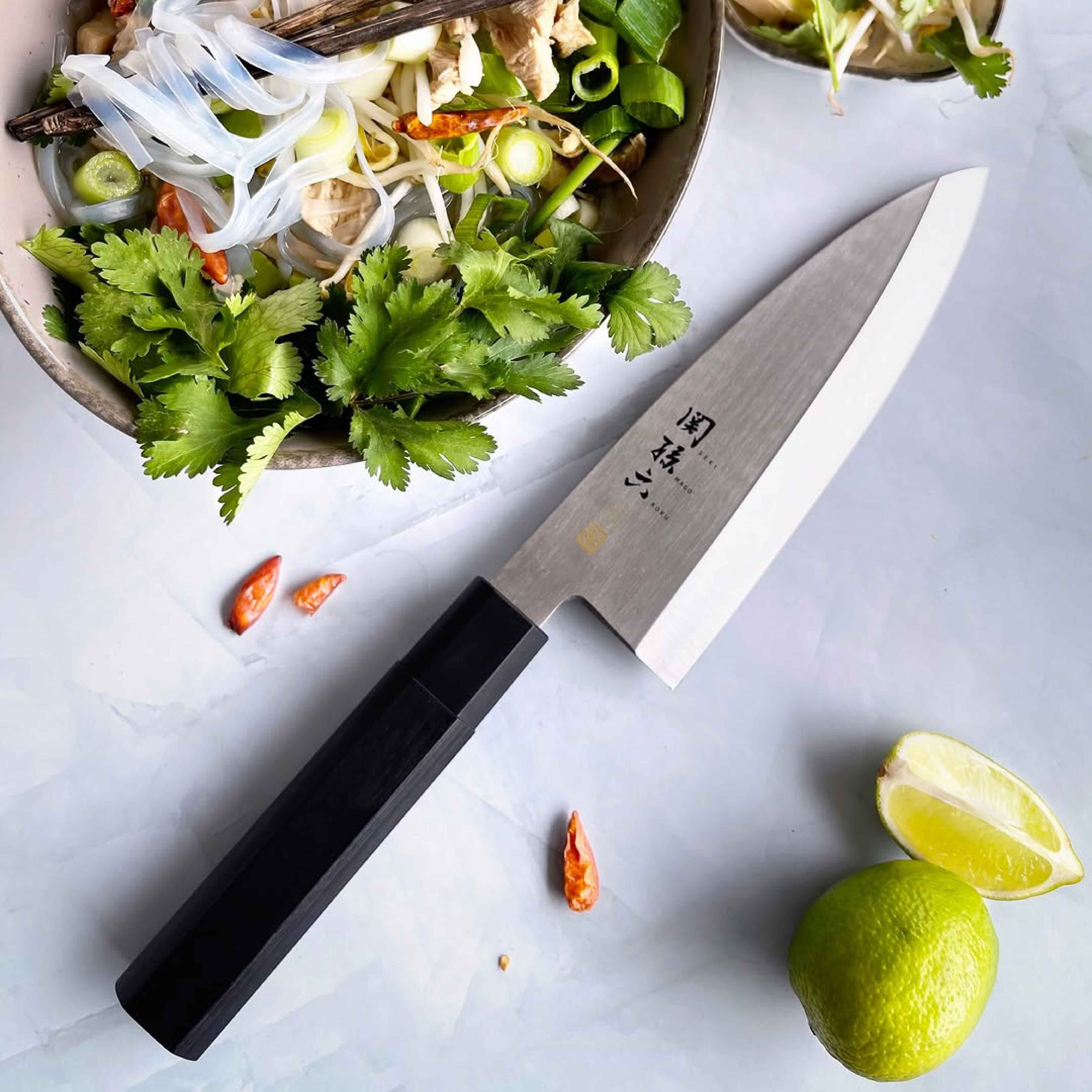 kai Seki Magoroku Kinju ST Japanese Deba Knife 180mm (AK-1103)