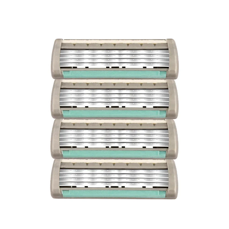 Kai 4 Blade Real Face Razor Cartridges For Men (KR4K)