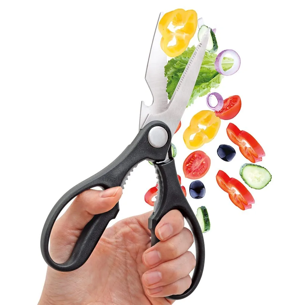 Kai All Purpose Stainless Steel Scissors for Vegetables, Fruits and Cloth Cutting Scissors