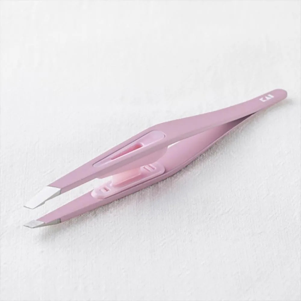Kai Eyebrow Tweezer (Pink)