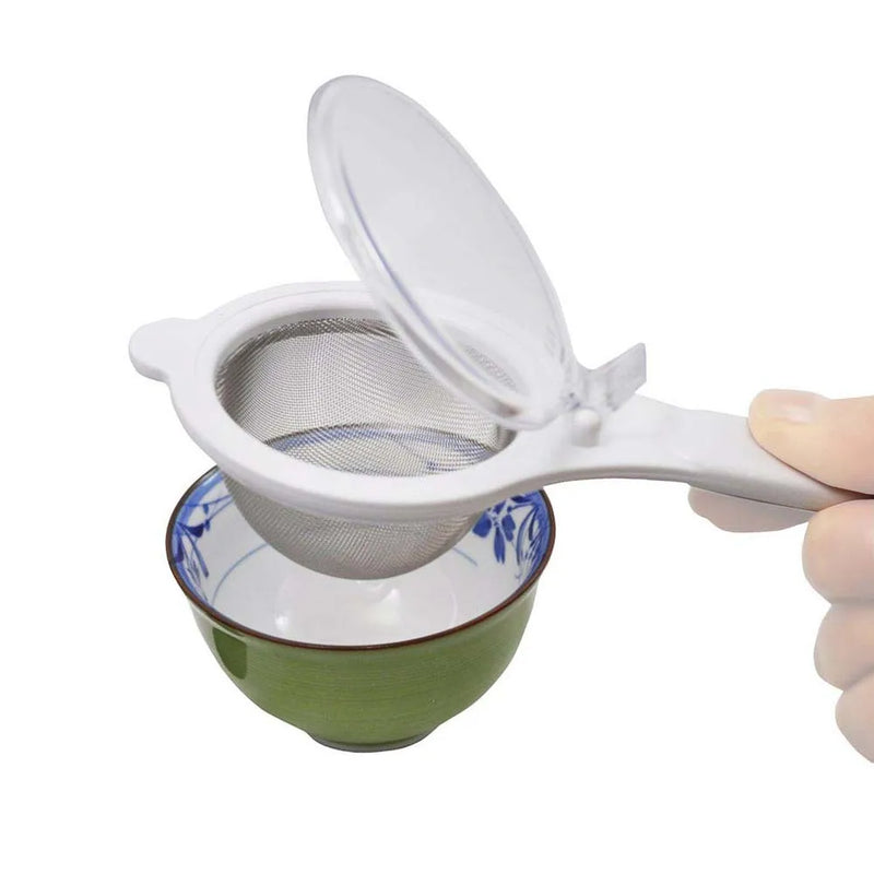 Kai Japan Stainless Steel Strainer With Tea Cup