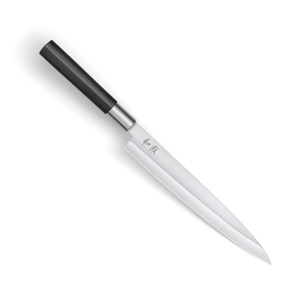 KAI Wsabi Black Yanagiba Filleting Sashimi Knife 21cm