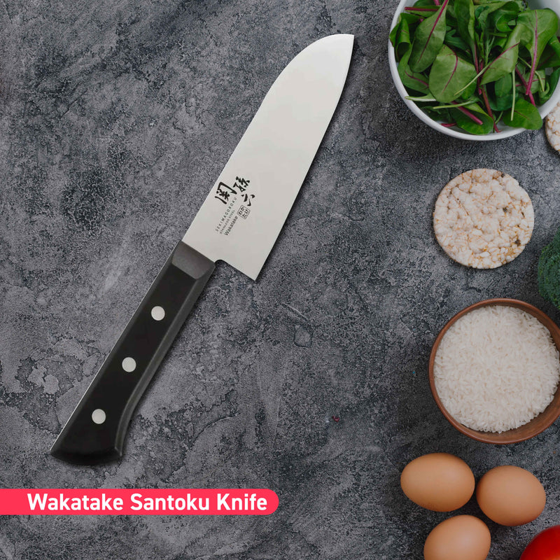 Kai Seki Magoroku Wakatake Small Santoku 145mm