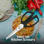 Kai Select 100 Kitchen Scissors, Easy to Cut Ingredients, Kitchen Tools