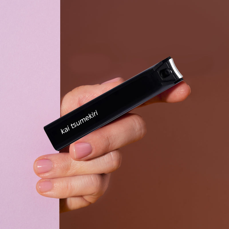 Kai Tsumekiri Nail Clipper Blister (Black)