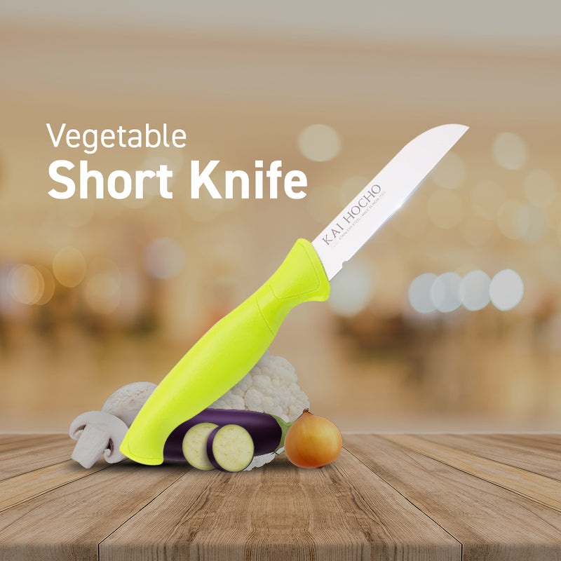 Kai Hocho Vegetable Knife Short Green