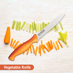 Kai Vegetable Knife Orange