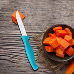 Kai Hocho Vegetable Knife Short Blue