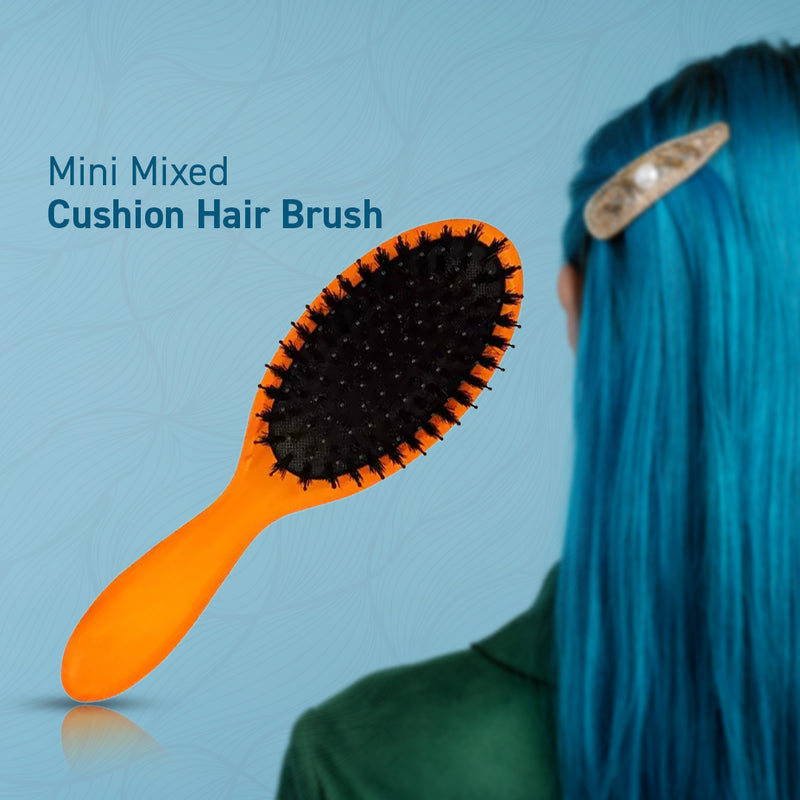 Kai Mini Mixed Cushion Hair Brush