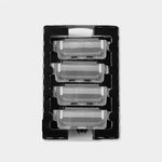 KAI Auger Razor Cartridges for Men (4 Pieces)