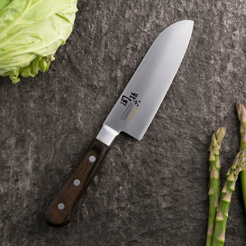 Kai Seki Magoroku Benifuji Santoku Knife (Small ), 145mm [AB5439]