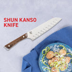 KAI Shun Kanso 7-Inch Hollow-Ground Santoku Knife