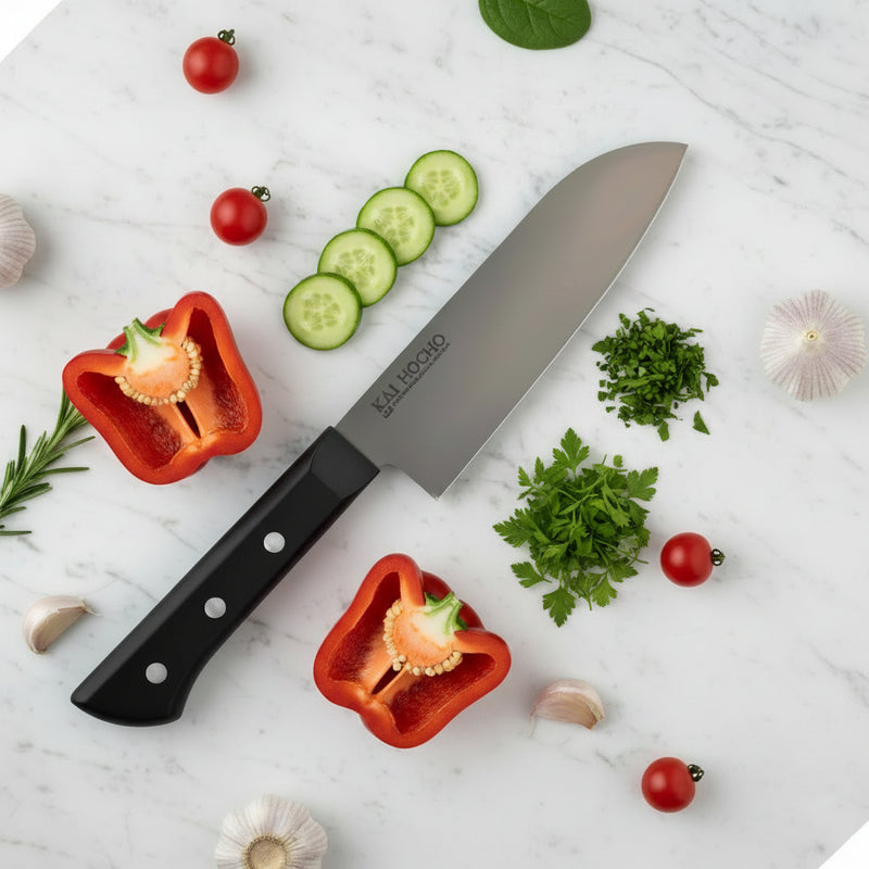 Kai Luxury Series Santoku Knife Black (000IN9009)