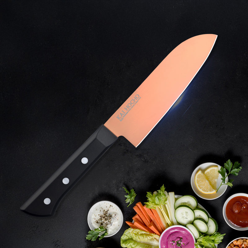 Kai Luxury Series Santoku Knife Rose Gold (000IN9028)