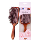 KAI Air Cushion Paddle Brush (Medium)-Brown