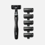 KAI Auger 5-Blade Razor Pack (Main Unit + 6 Replacement Blades)