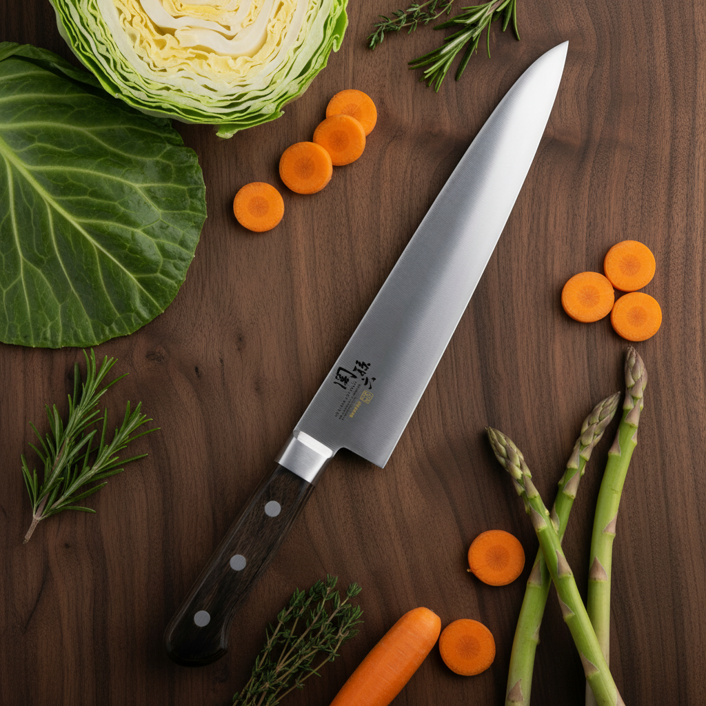 Kai Seki Magoroku Short Kitchen Scissors Stainless Steel – KAI