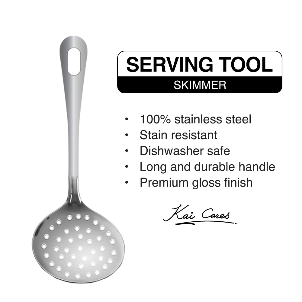 JUST KAI Skimmer Kitchen Tool & Serving Tool