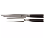 Kai Shun Classic Carving Knife 8" and Fork 6" Gift Set [DM0S200]