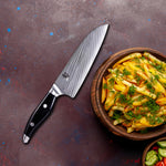 KAI Shun Nagare Black Santoku 7" (Version Black) [NDC0702S]