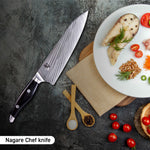 KAI Shun Nagare Black Chefs 8" (Version Black) (NDC0706S)
