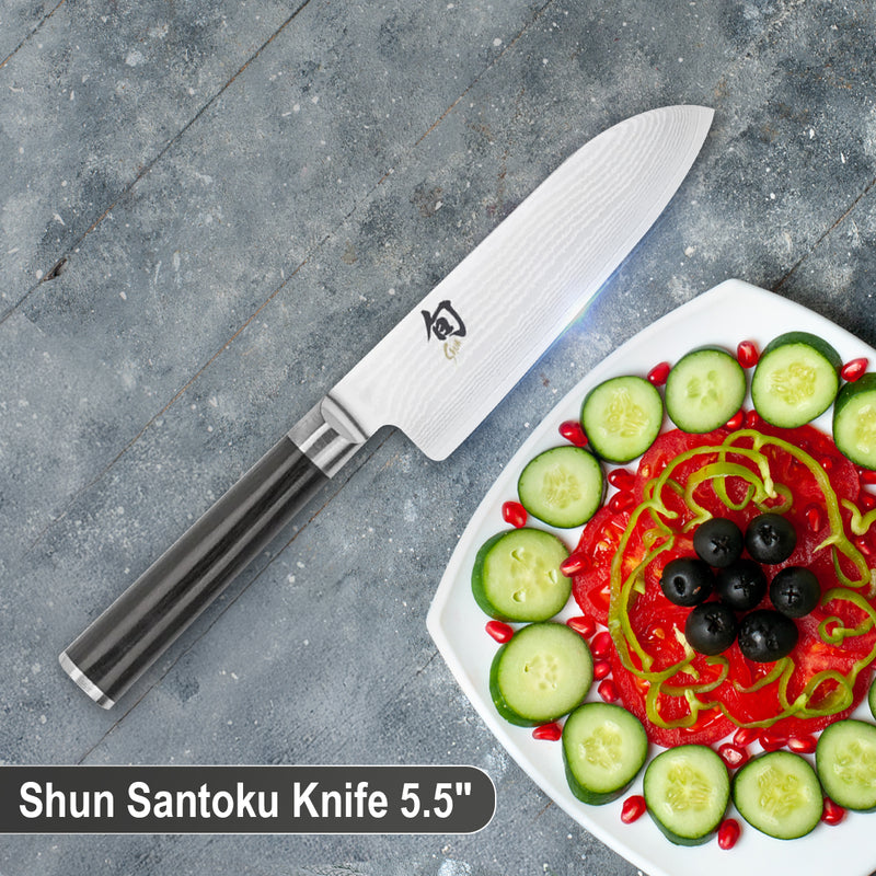 Kai Shun Classic Santoku Kitchen Knife 5.5"  [DM0727]