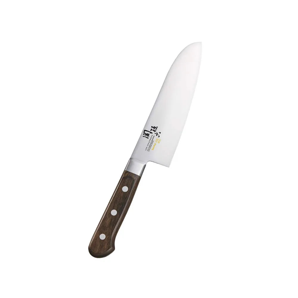 Kai Benifuji Small Santoku Knife with Stainless Steel Blade 145mm