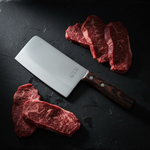 KAI Stainless Steel Sekimanju 7 Inch Chinese Cleaver