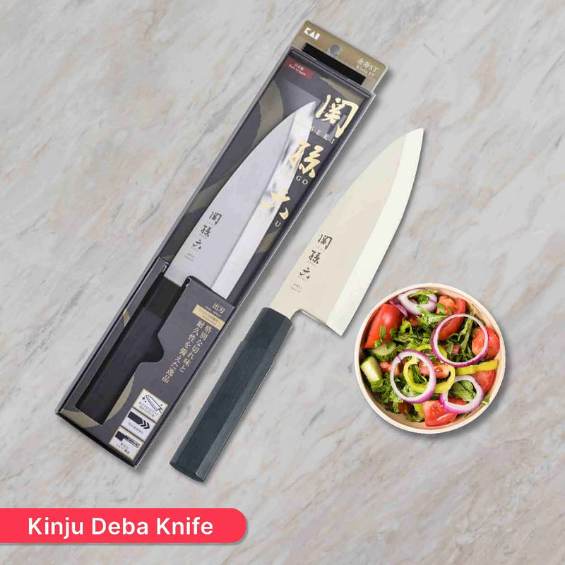 kai Seki Magoroku Kinju ST Japanese Deba Knife 180mm (AK-1103)