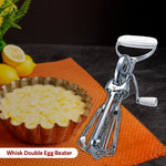 Kai House SELECT Whisk Double Egg Beater SS White (DL-6268)