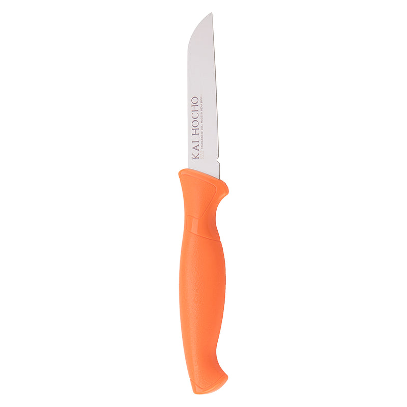 Kai Hocho Vegetable Knife Short Orange