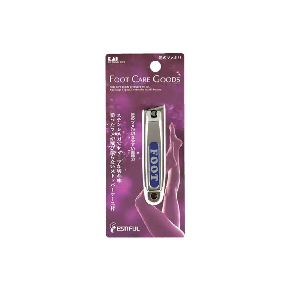 Kai Foot Nail Clipper with High Quality Stainless Steel