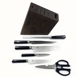 Kai Shun Classic Kanso Block 7 Pcs Knife Set, Black, DMB0701K