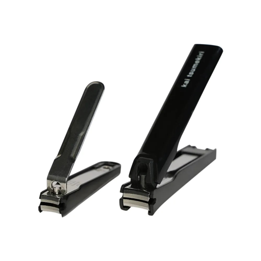Kai Nail Clipper Pack Of 2 For Men And Women (Black)