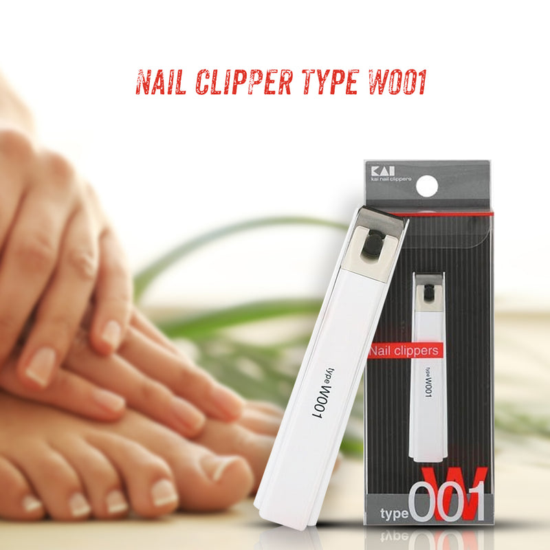 KAI Nail Clipper Type W001 (S) White