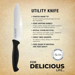 Kai Hocho Utility Knife with High-Quality Stainless-Steel