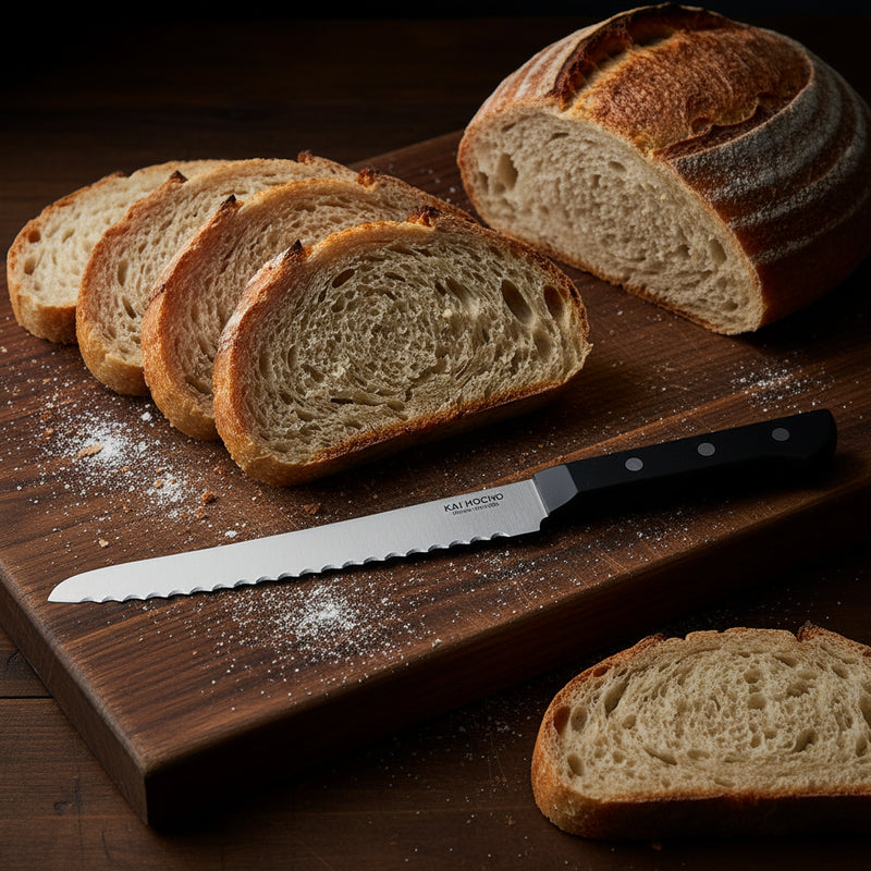 Kai Hocho Premium Bread Kitchen Knife For Slicing Cakes Bread And Pastries