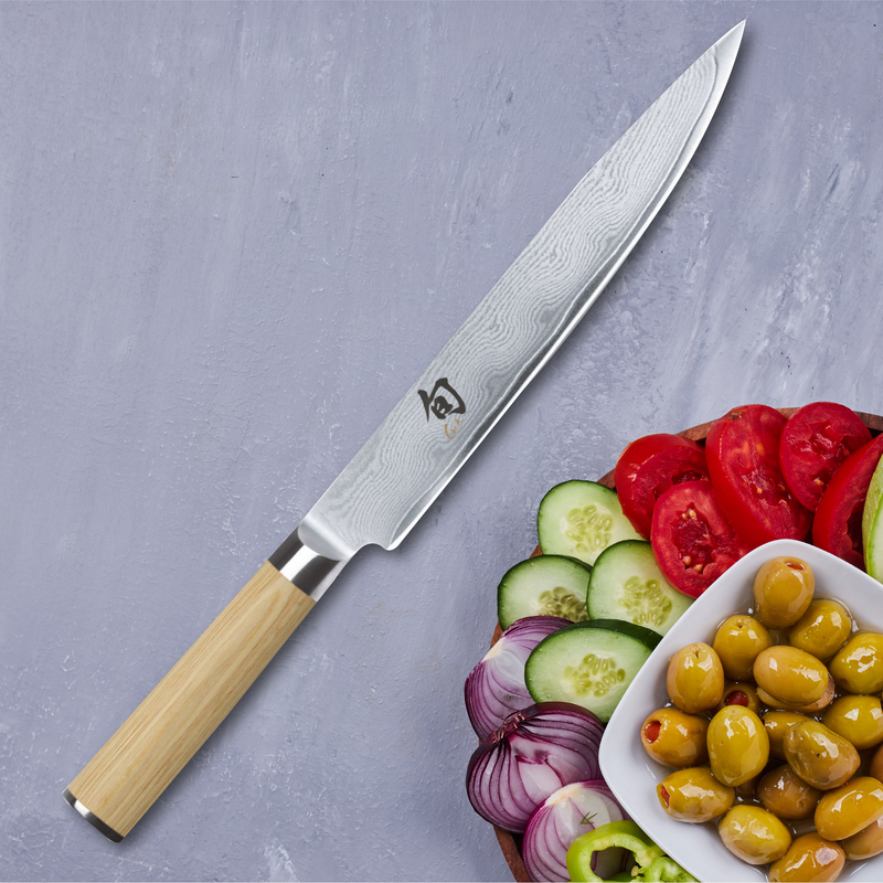 KAI Shun Classic Slicing Knife 9" (DM-0704W)