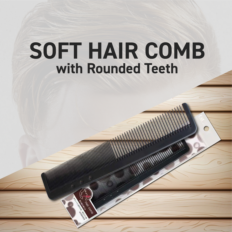 Kai Soft Hair Comb with Rounded Teeth